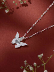 Elegant Butterfly Pendant Necklace - Image 4
