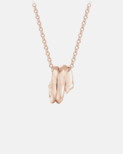 Diamond Interlocking Pendant Rose Gold - Image 3